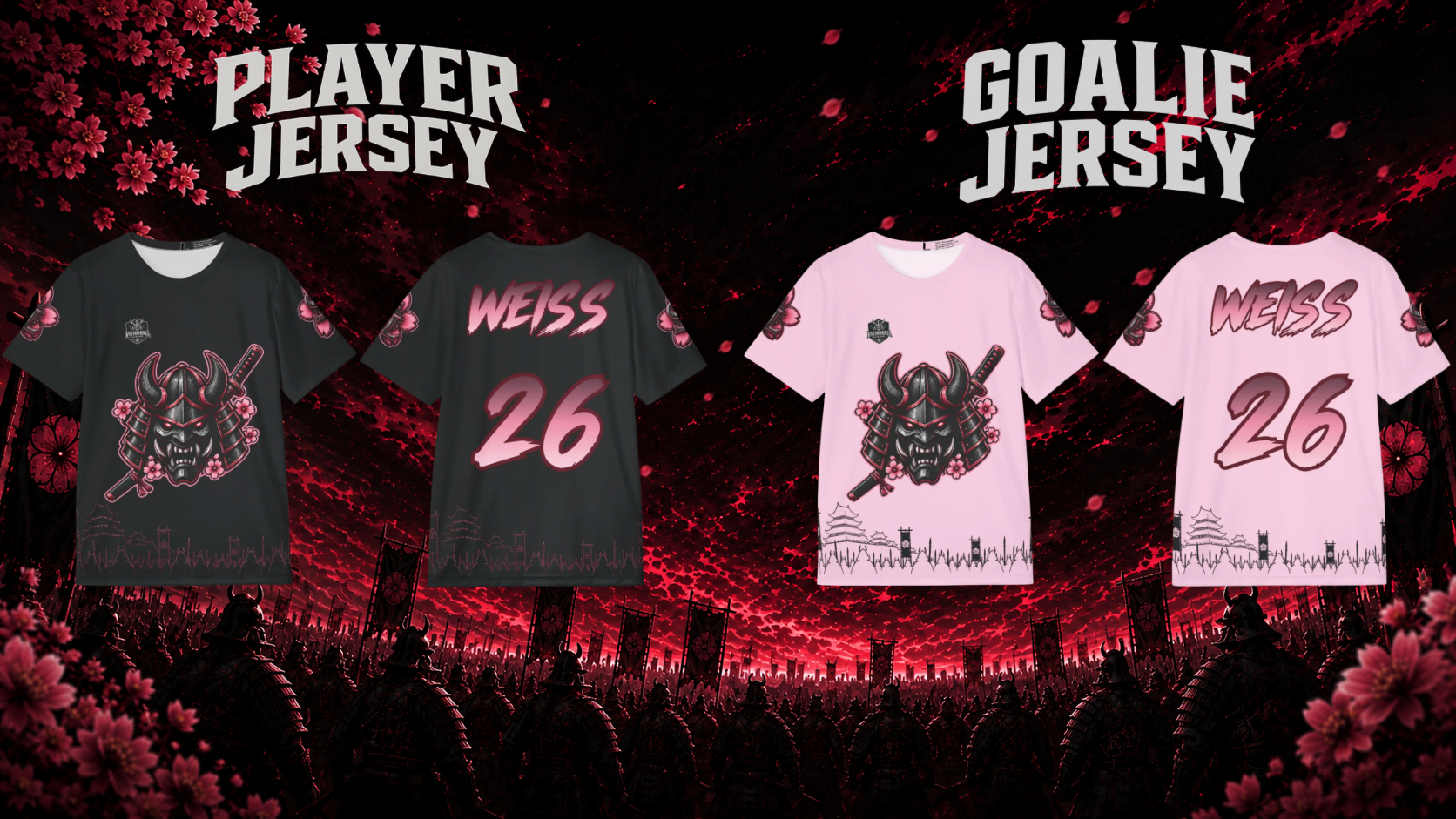 Sakura Legion team jersey design