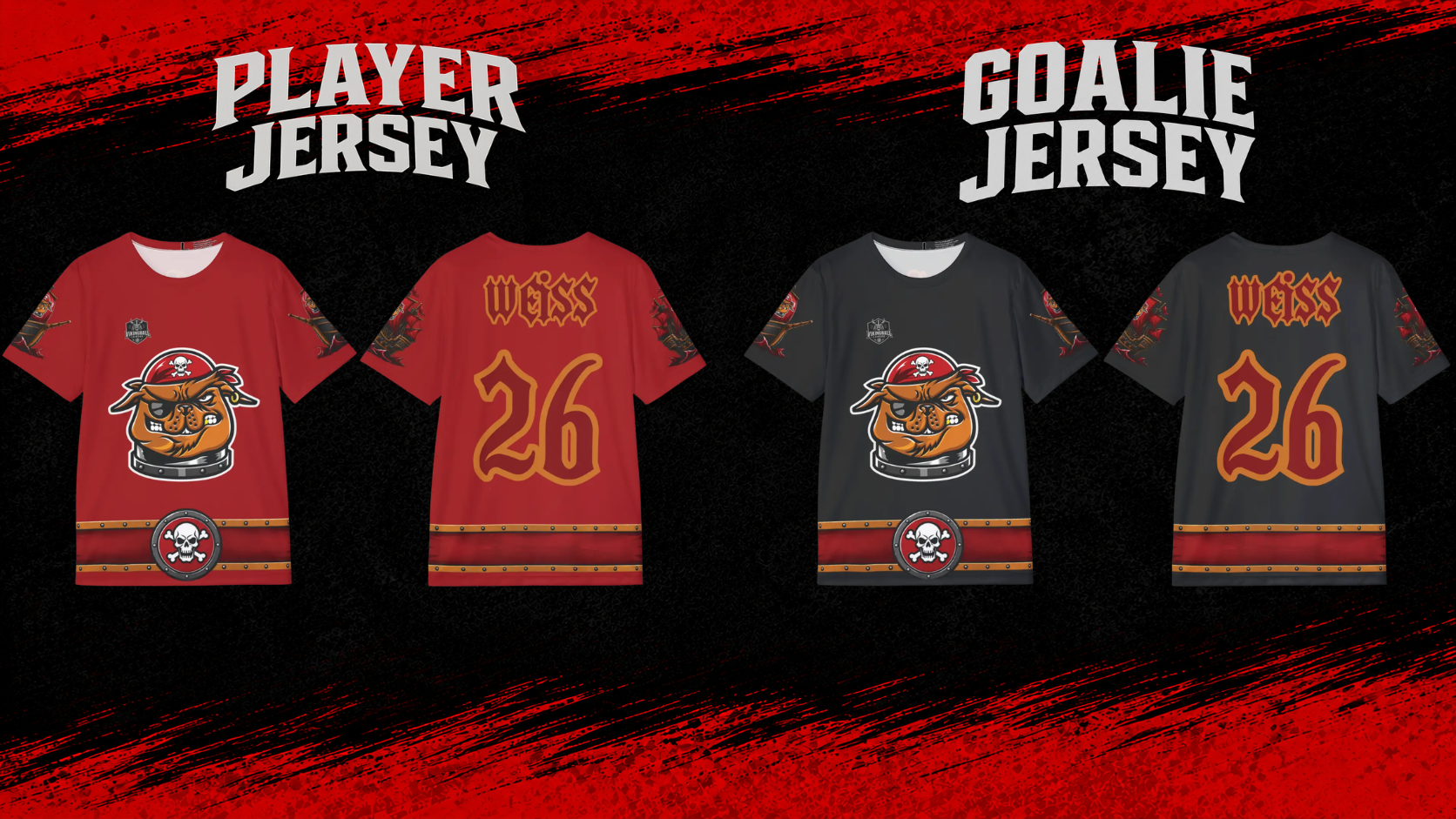 Seadogs team jersey design