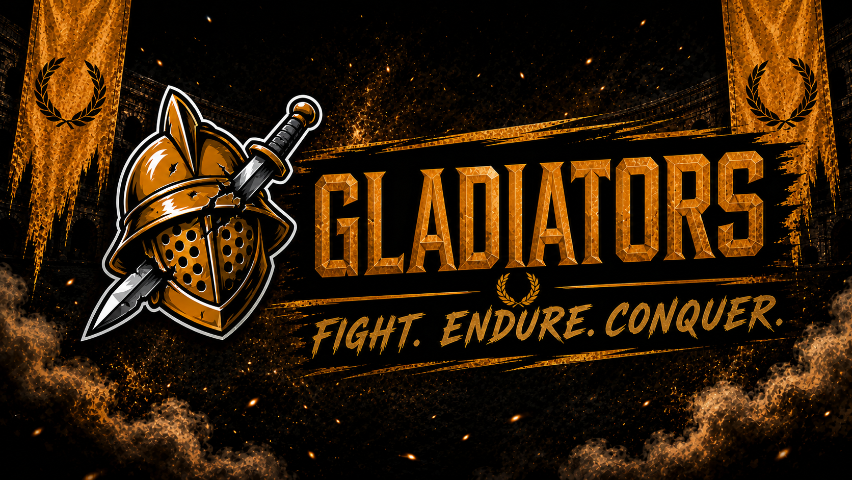 Gladiators official team banner