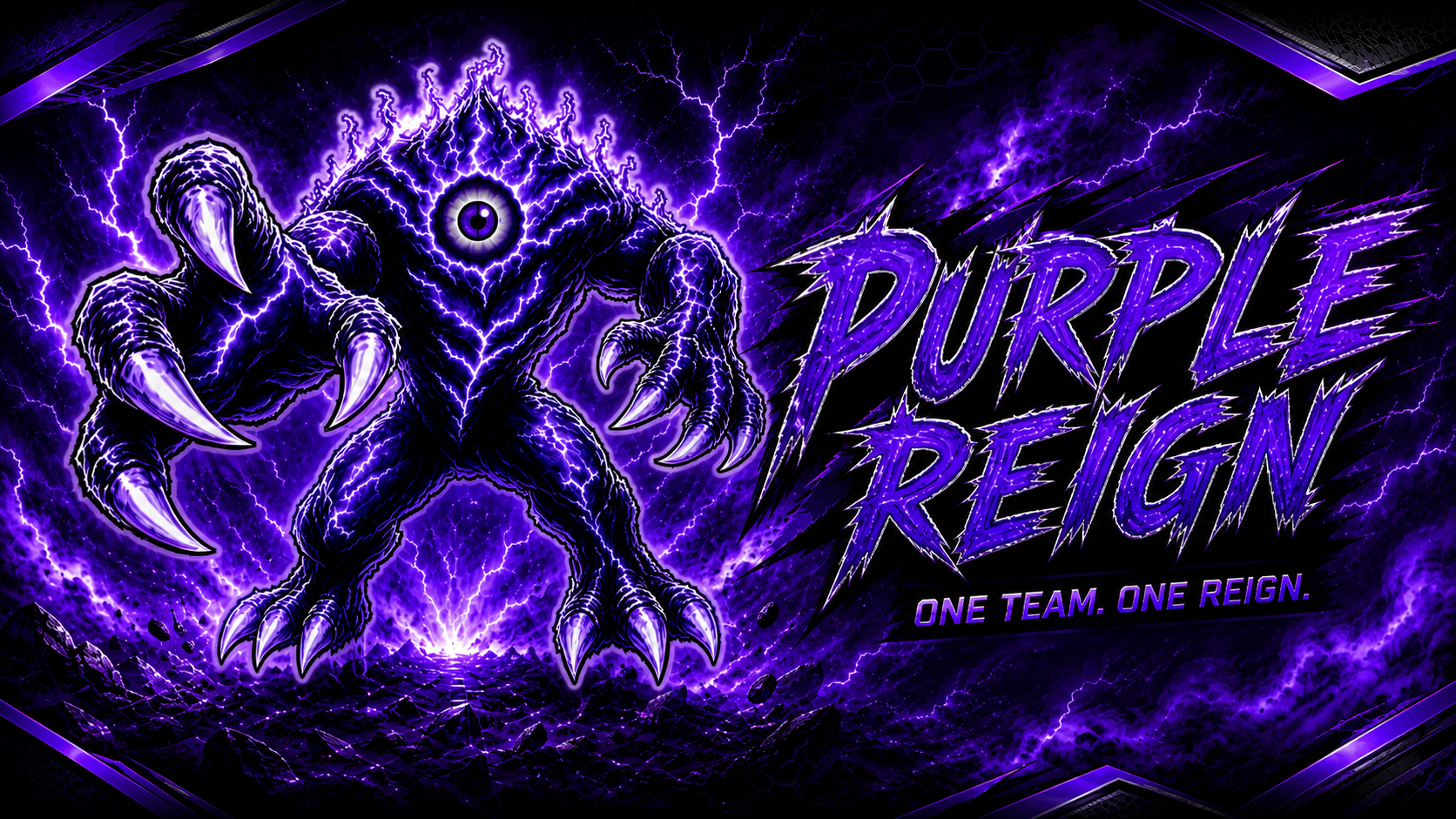 Purple Reign official team banner